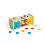 Bigjigs Toys Wooden Montessori Token Sorter