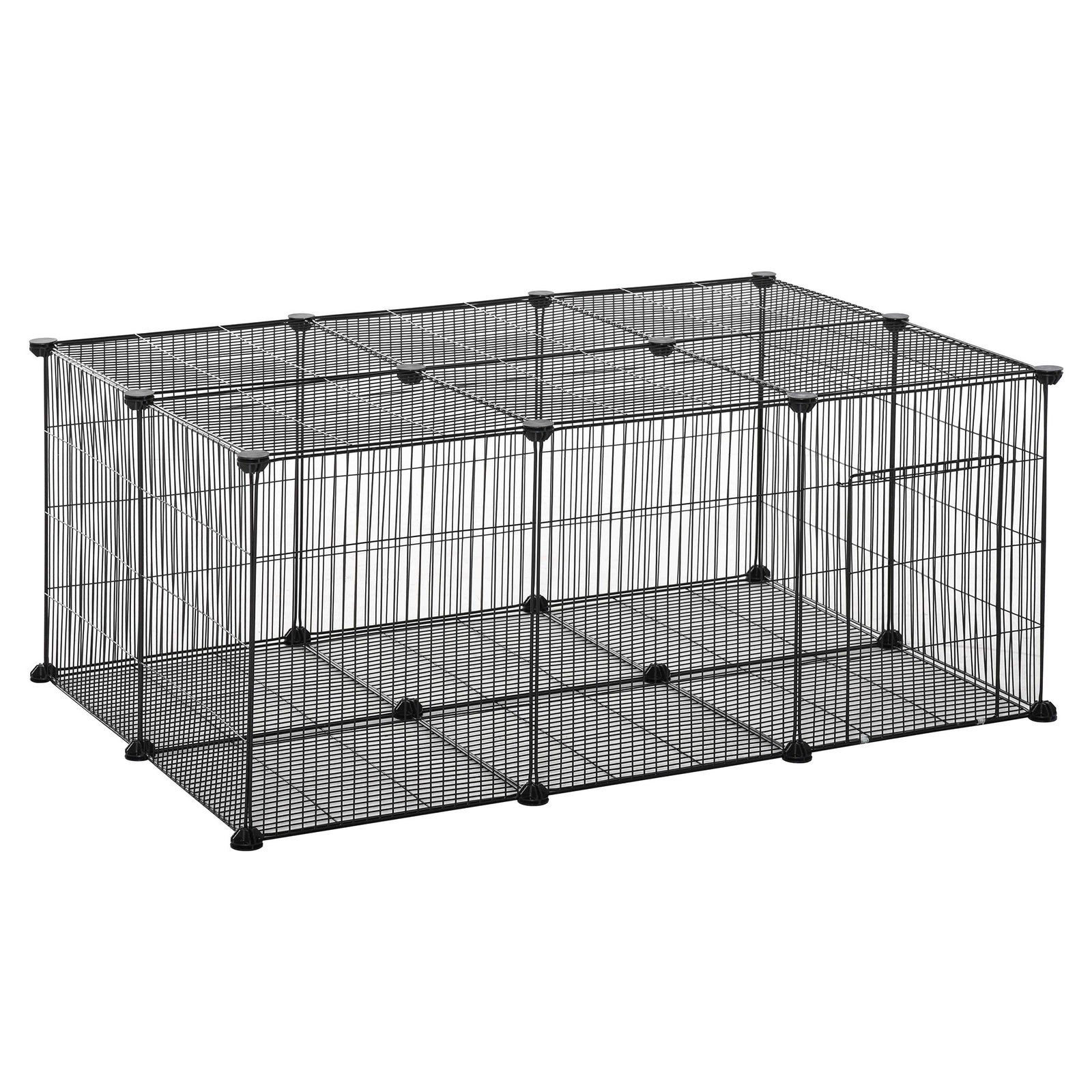 Diy Pet Playpen Cage 22 Piece W/door Bunny Chinchilla Hedgehog Guinea Pig