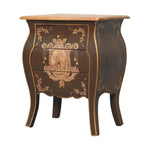 Solid Wood Coroner Bedside