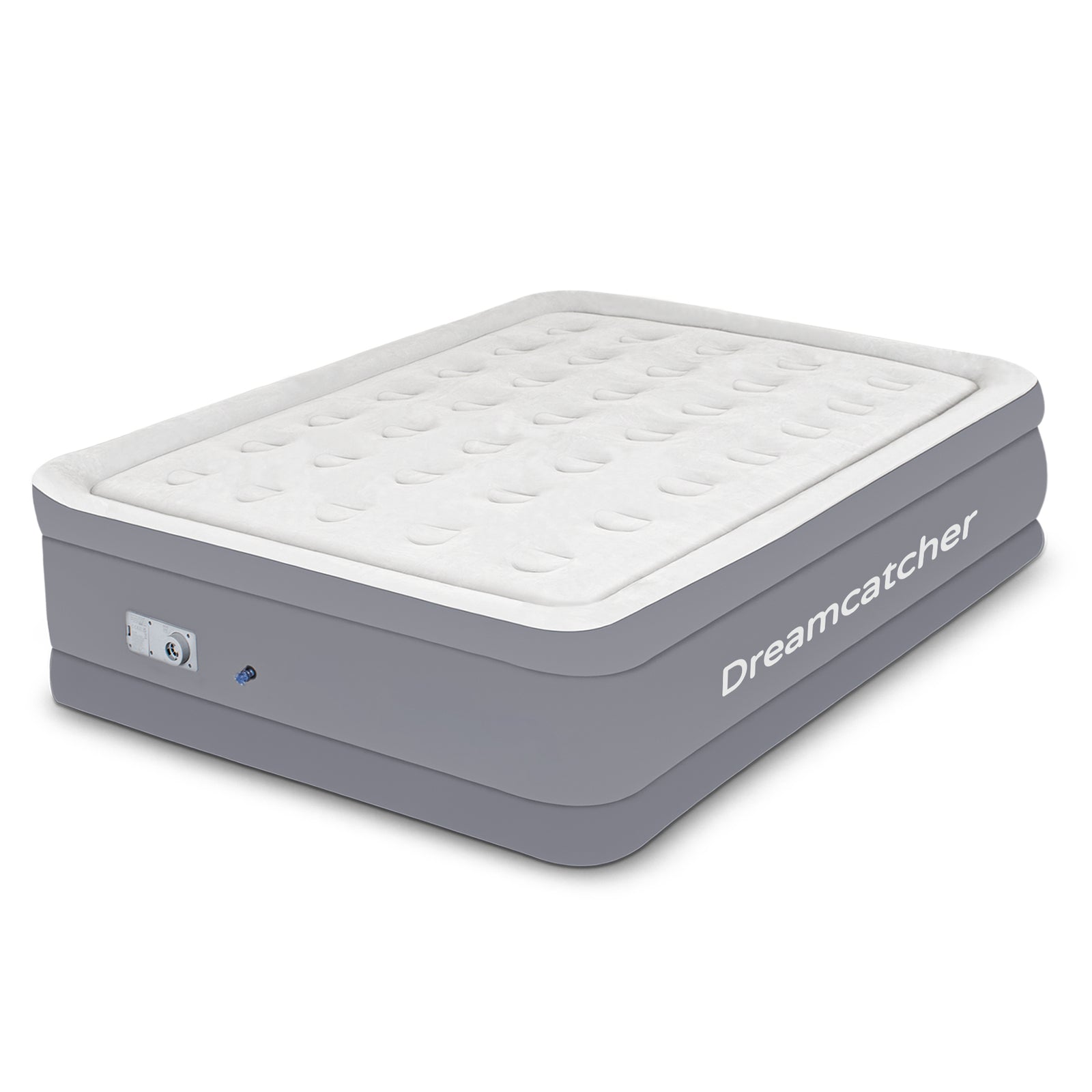 Premium Blow Up Inflatable Air Bed Mattress With Built In Pump Storage Bag Included (single,double, King) | Double | Grey
