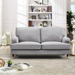 Woodbury 158cm Wide 2 Seat Velvet Fabric Sofa | 2 | Gray