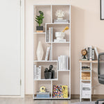 Multipurpose 8 Grid Bookshelf Decorative Shelf | One Size | White