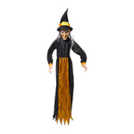 Halloween Sound Control Glowing Hanging Witch