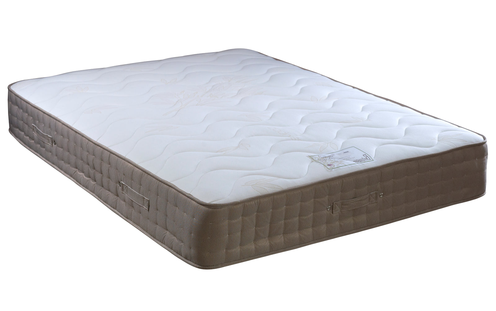 Bamboo 2000 Pocket Sprung Memory Foam Mattress | King | Brown
