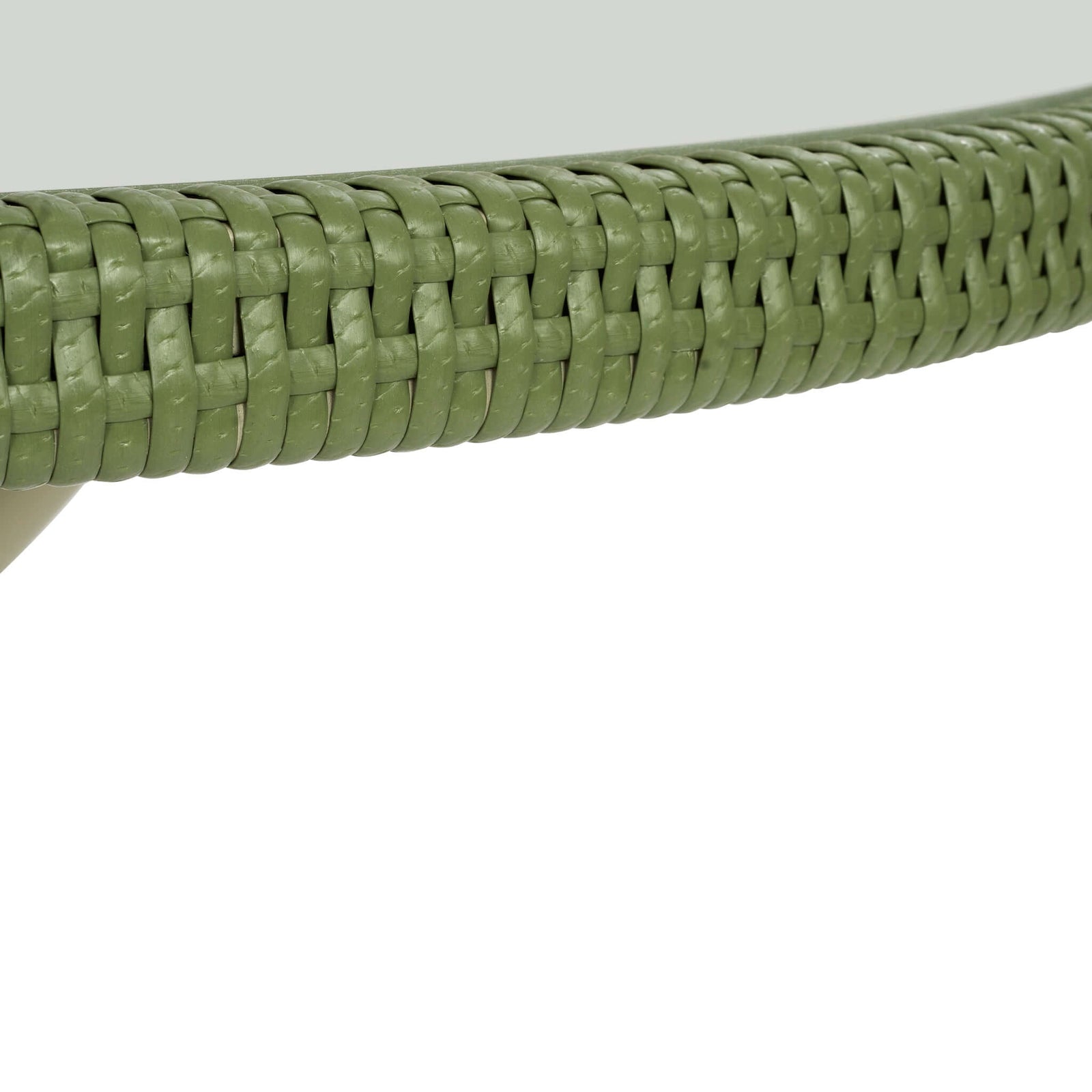 5-piece Rattan Outdoor Dining Set | Green