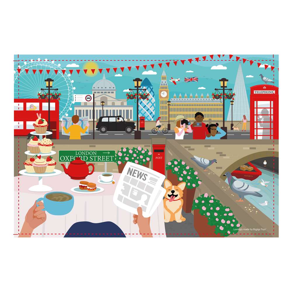 London Life Mini Jigsaw Puzzle Tube - 150 Piece