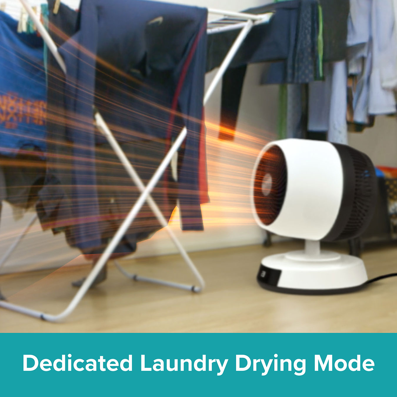 Dual Breeze All Season Hot + Cold Fan & Heater
