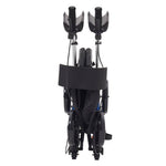 Walker For The Elderly With Adjustable Seat, Brake, Backrest, Bag, 4 Wheels,