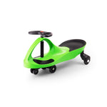 Unique Self Propelled Kids Ride On Toy, Wiggle Car - Green