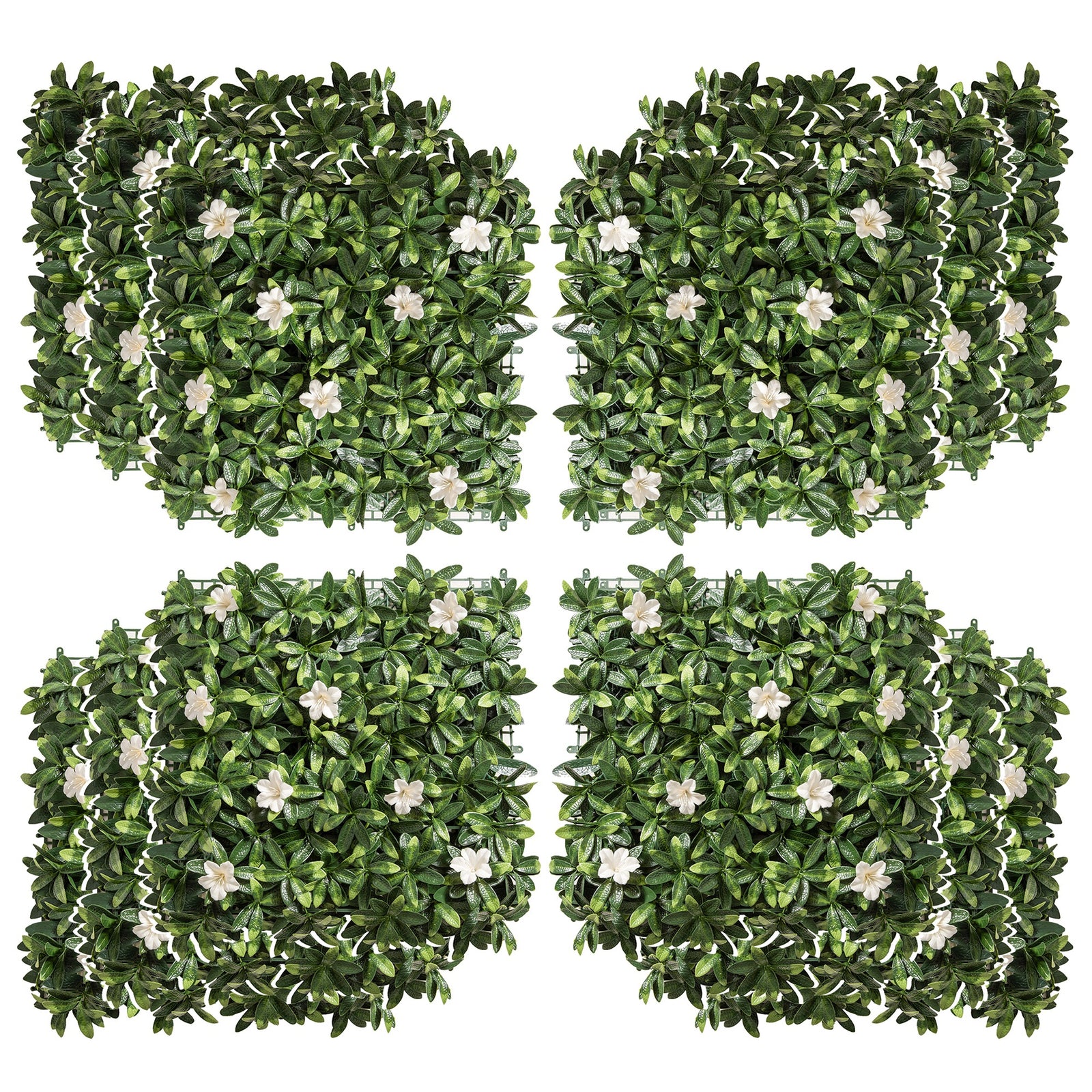 12pcs Rhododendron Boxwood Panel 50cm X 50cm