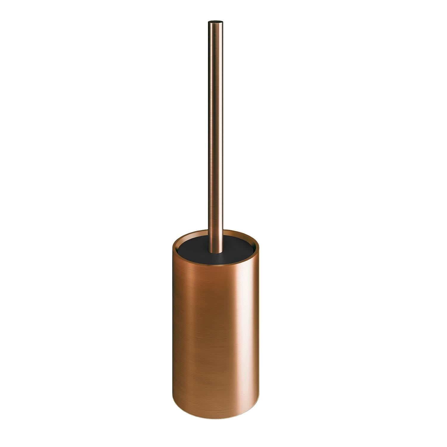 Toilet Brush, Free-standing, Brushed Copper Pvd, Architect S+ Collection