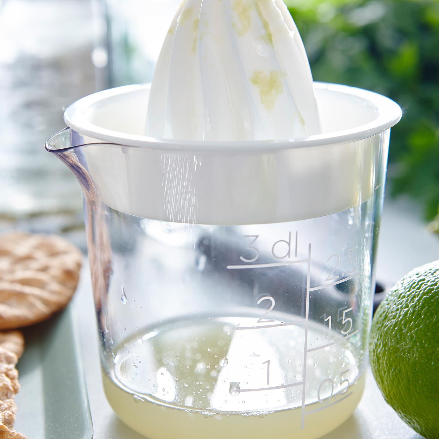 Clear Transparent Max Measure Cup With An Easy-to-pour Spout, 0.3l