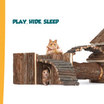 Wooden Hamster Play House