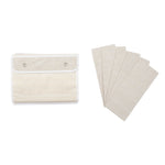 5-pocket Over The Door Non-woven Fabric Organizer – Hanging Storage Solution For Closet