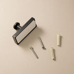 Towel Hook, Robe Hook, Screw-in Or Self-adhesive, Chrome Silver, Next