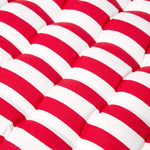 Striped Bench Cushion 2 & 3 Seater | 2 | Red