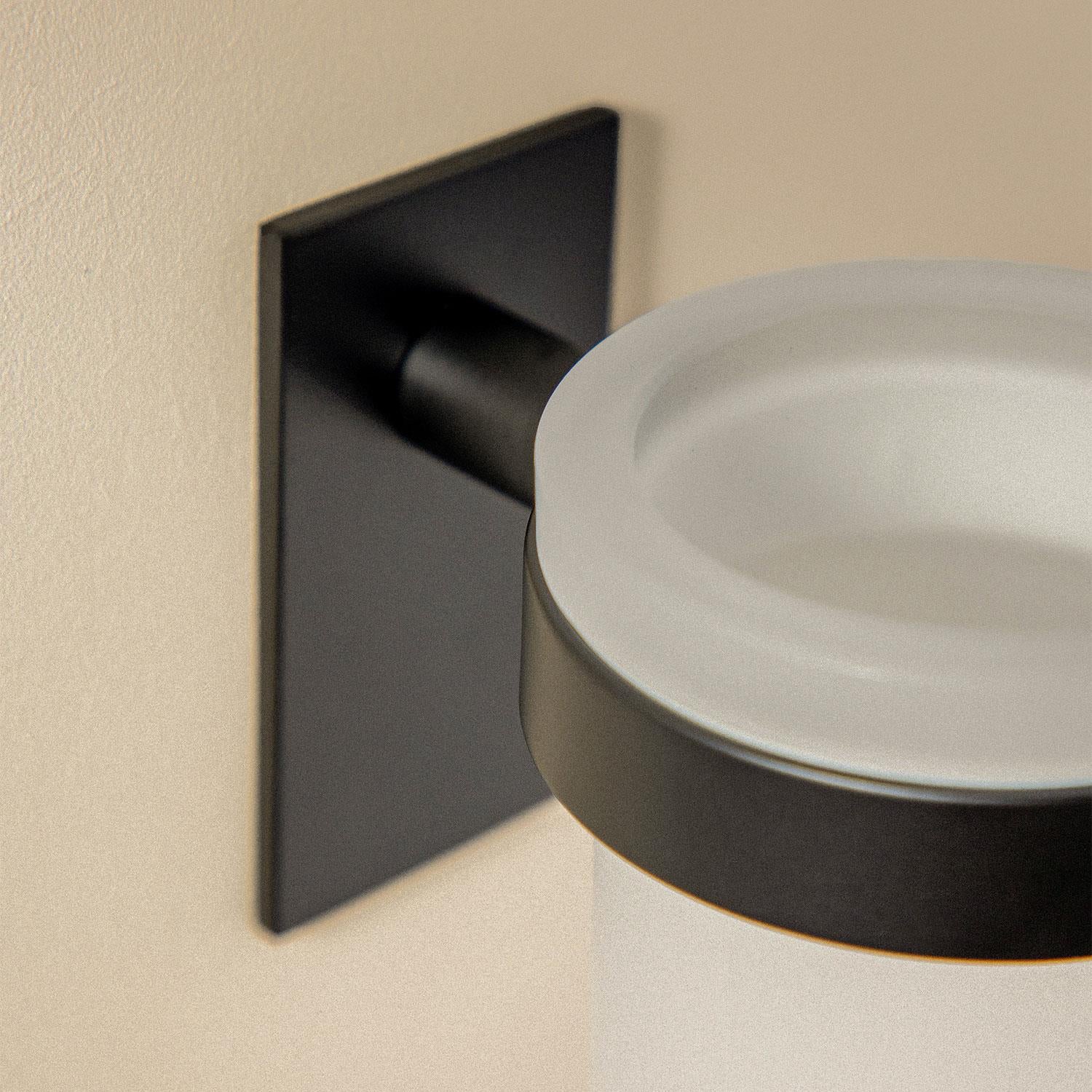 Wall-mounted Toothbrush Holder, Self-adhesive, White, Stick Collection