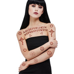 Smiffys Make-up Fx, Satanic Tattoo Transfers