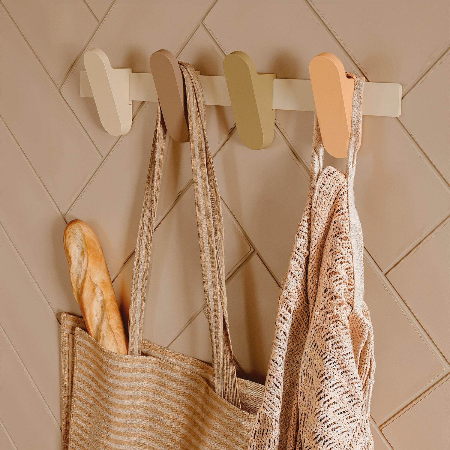 Towel Hook Coat Hook 2 Pieces Compatible With Alife Collection | Light Grey