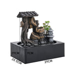 Tabletop Fountain Relaxation Water Feature For Home Office Decor
