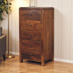 Solid Mango Wood Aspen Tallboy