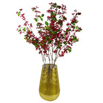 Artificial Red Christmas Berry Spray Branches 6 X 80cm