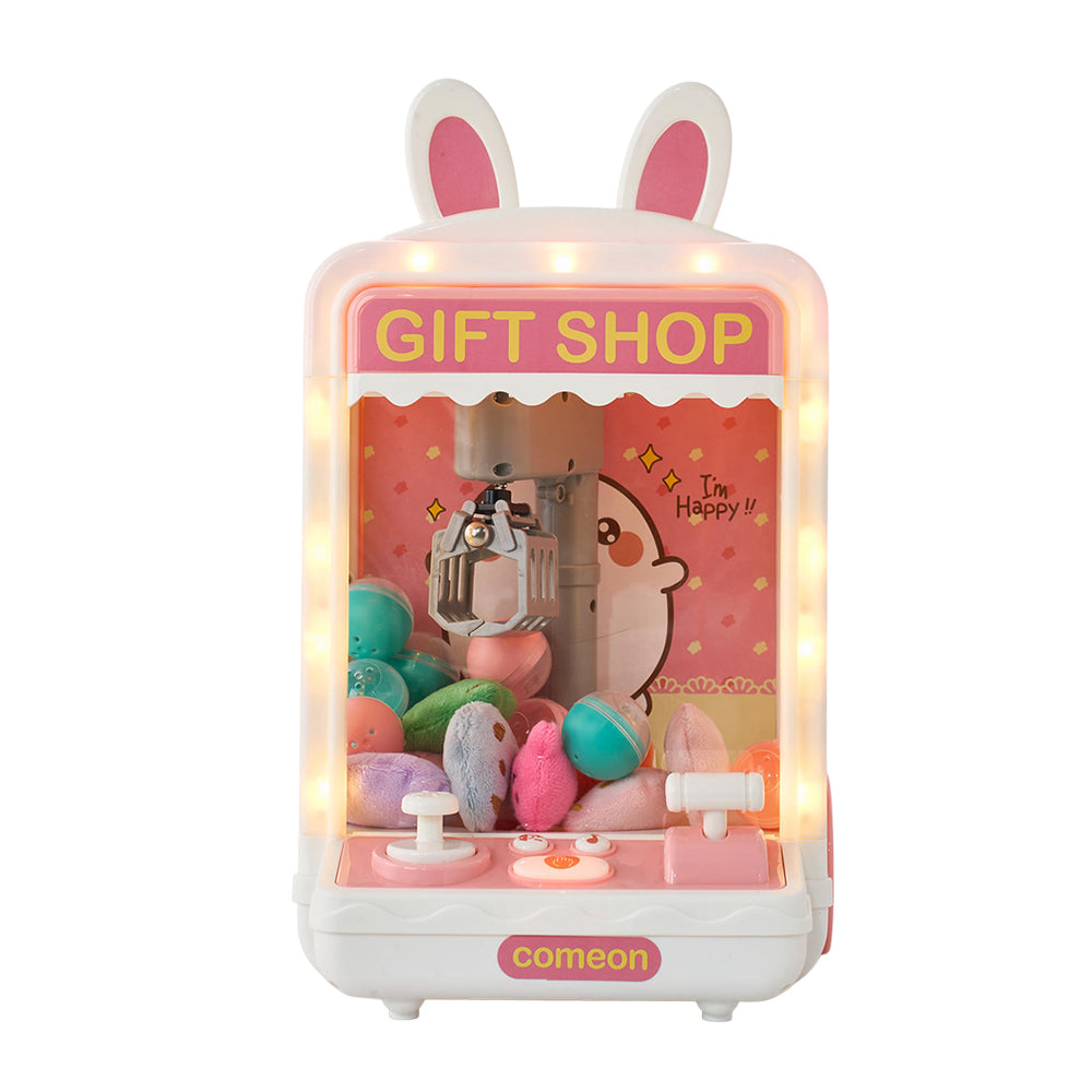 Cartoon Rabbit Claw Machine Toy Kids Grabbing Clip Claw Machine