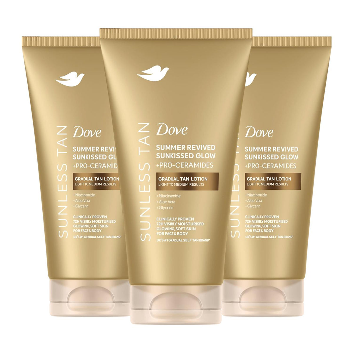 Summer Revived Tanning Lotion, Light To Medium Sunkissed Glow