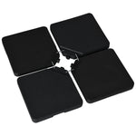 Set Of 4 Parasol Base Stand Weights For Cantilever Umbrella