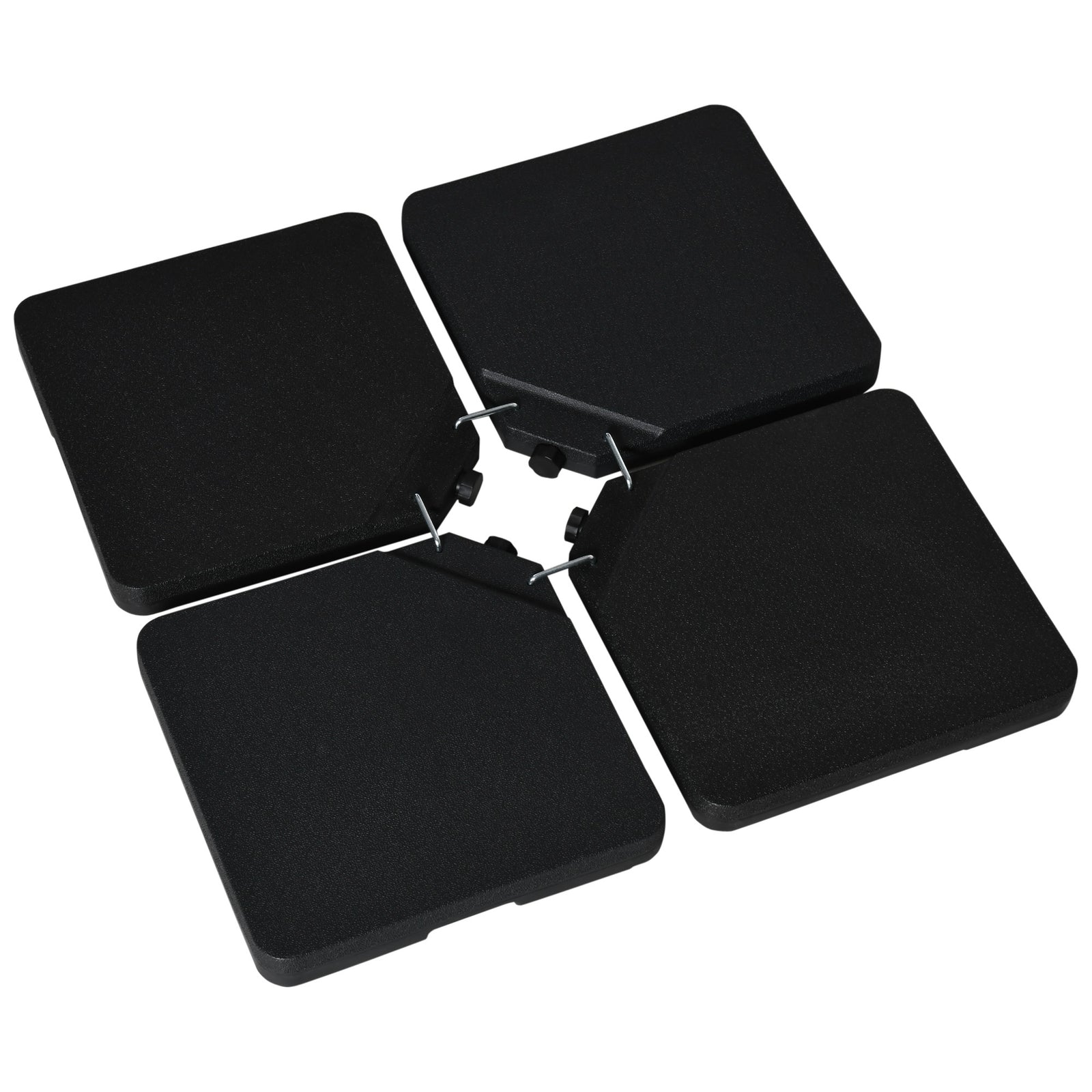 Set Of 4 Parasol Base Stand Weights For Cantilever Umbrella