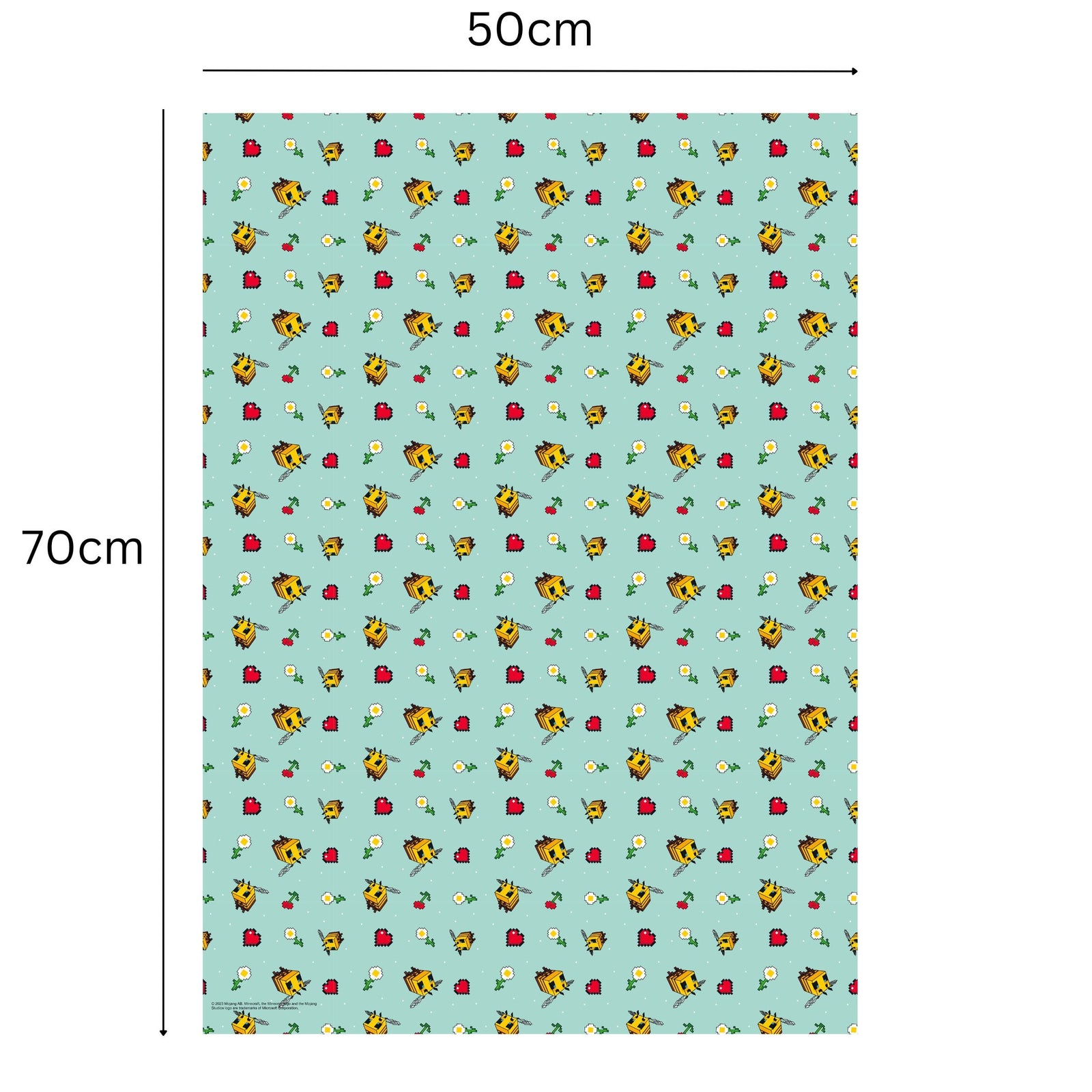 Gift Wrap, 2 Sheet 2 Tag, Official Product