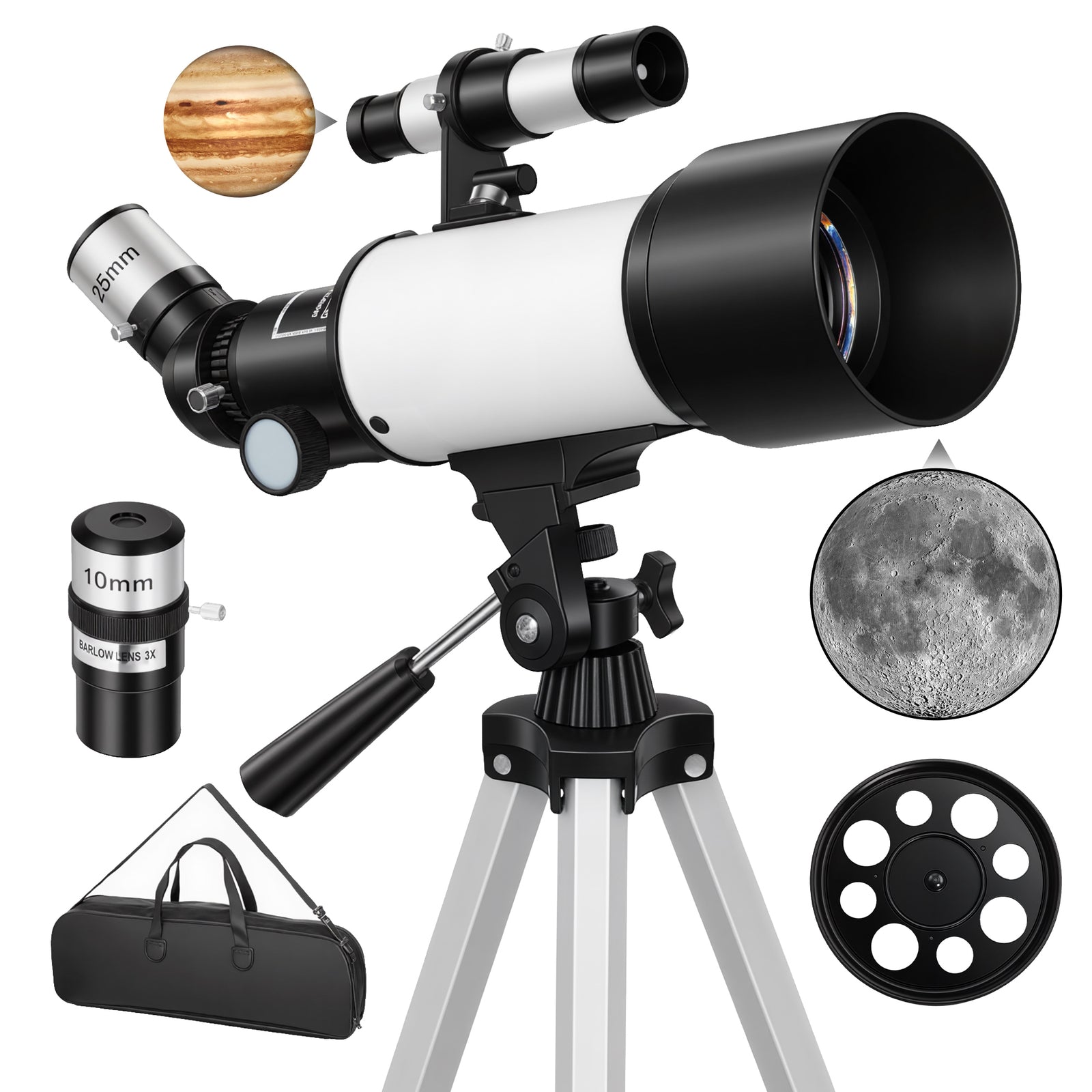Refractor Astronomy Telescope With 70 Mm Aperture