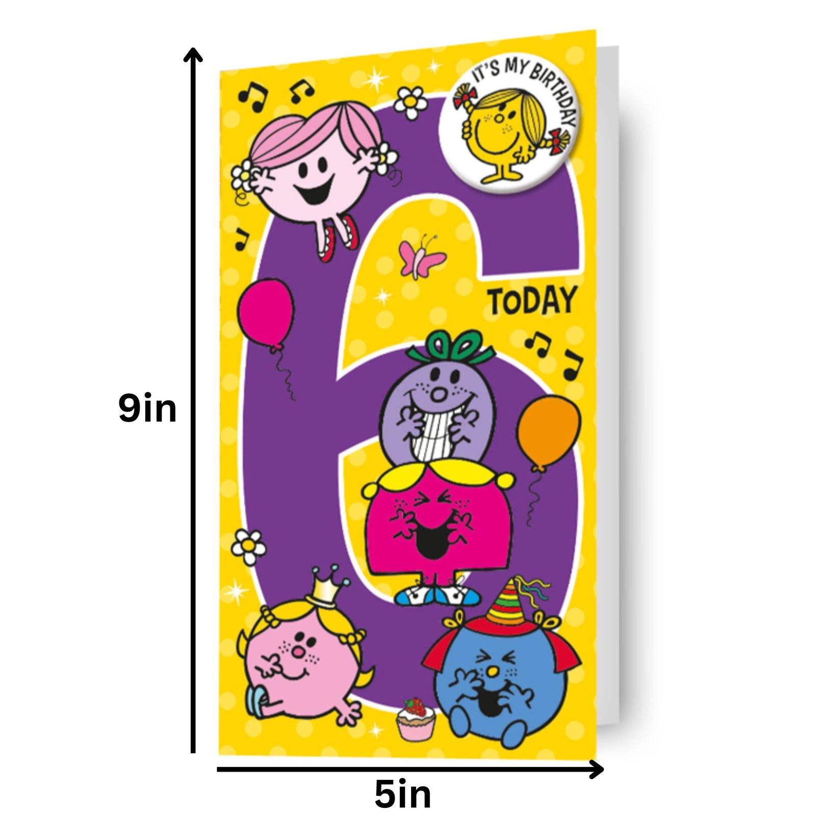 Age 6 Birthday Card Official Product