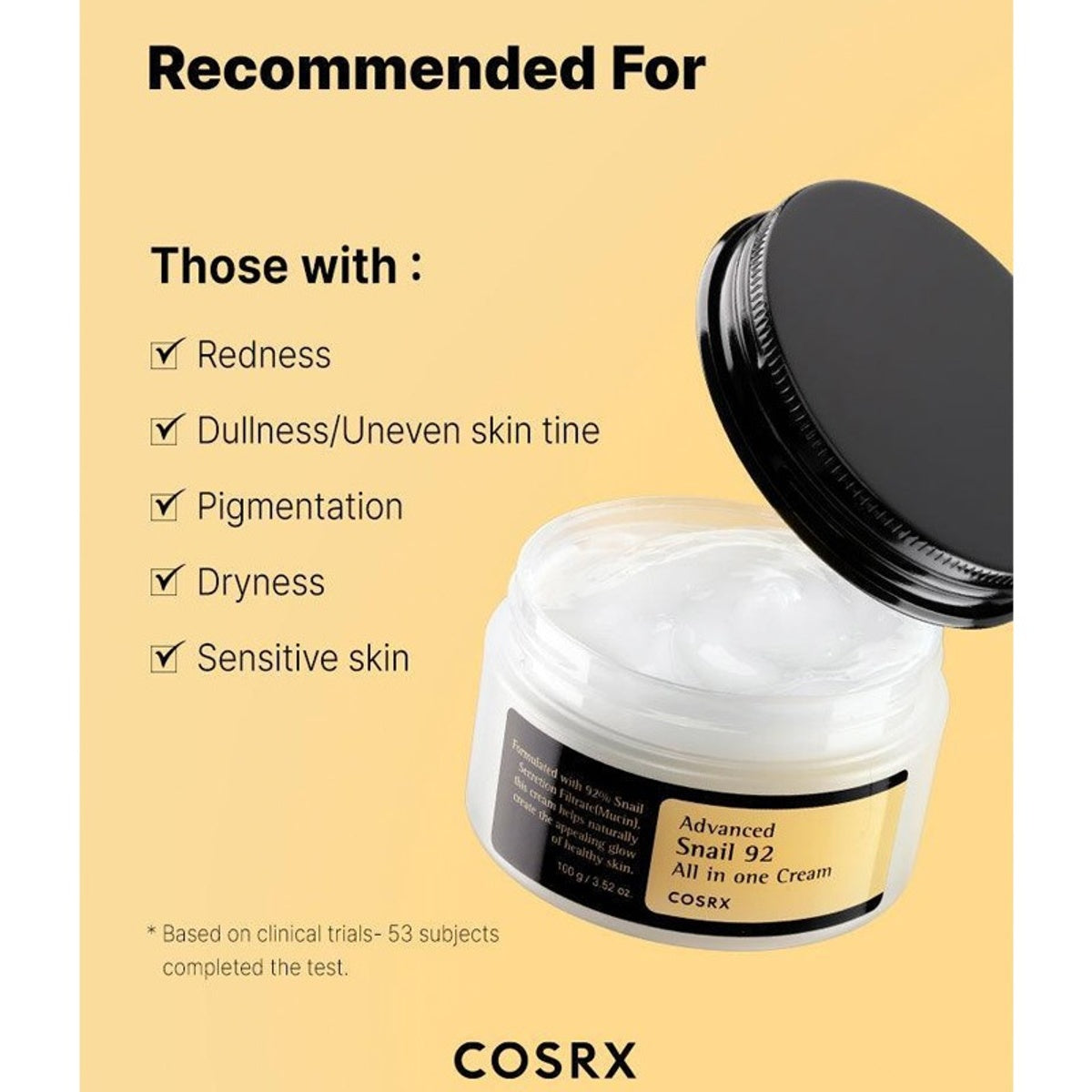 Advanced Snail 92 All In One Cream 100g