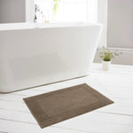 Bliss Pima Supersoft Ultra Absorbent Cotton Towels | Bath Mat | Brown