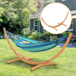 Wooden Universal Hammock Stand Garden Picnic Camp Accessory