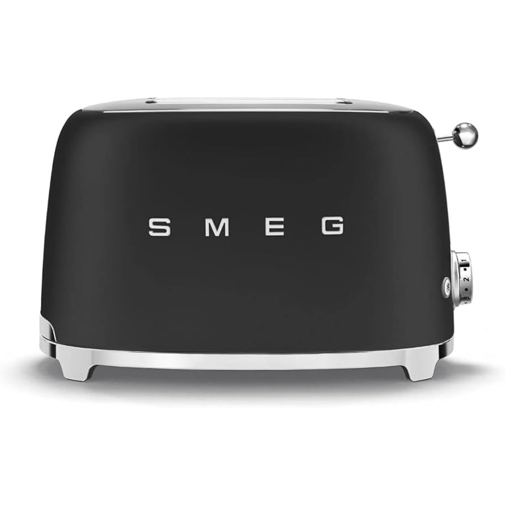 Tsf01 Matte 2 Slice Toaster + Tsbw01 Bun Warmer Set | Black