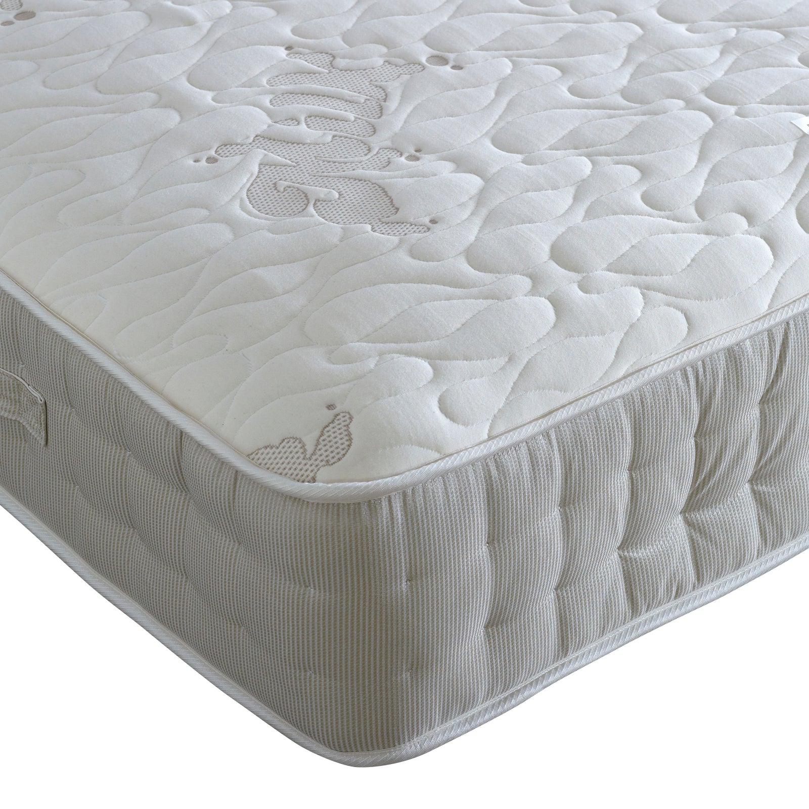 Milk Vitality 2000 Pocket Sprung Memory Foam Mattress | King | Beige