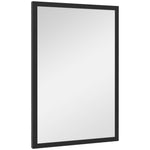 60x40/70x50cm Wall Bathroom Mirror For Home Decor Vanity | Medium | Black