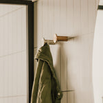 Towel Hook, Robe Hook, Coat Hook, Brushed Silver,architect S+ Collection