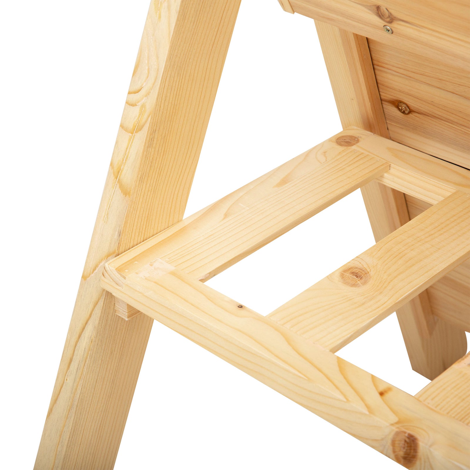 3 Tier Wooden Raised Bed With Hooks 120x48x80cm