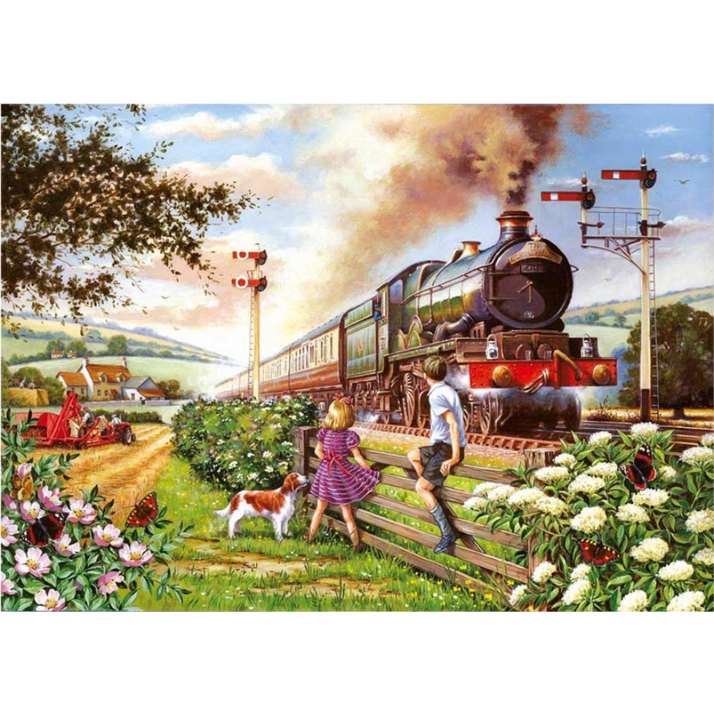 Railway Children - Big 500 Piece Jigsaw Puzzle For Adults, With Extra Large Pieces
