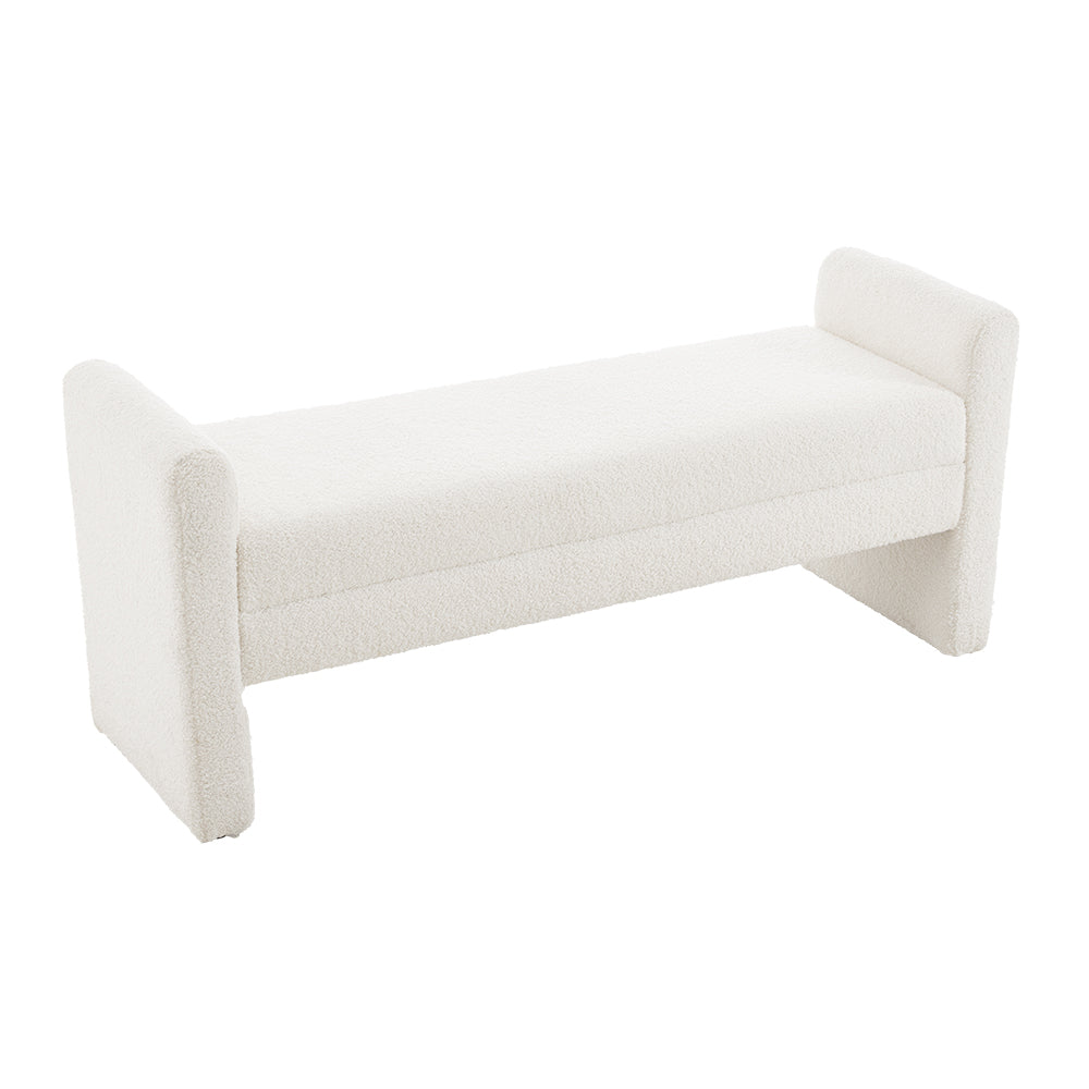 Teddy Upholstered H-shaped Bench