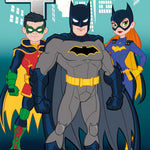 Justice League Age 4 Birthday Card Official Product