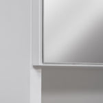 Bathroom Mirror Cabinet Wall Mount Storage Organizer W/ Door