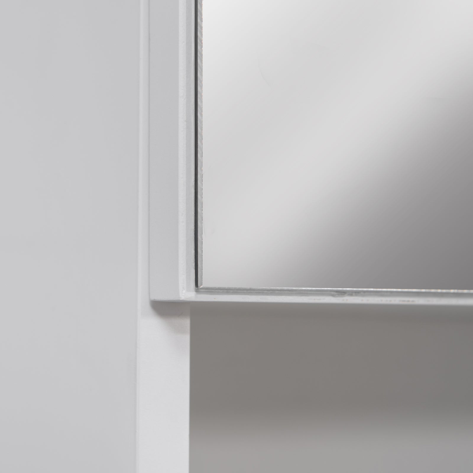Bathroom Mirror Cabinet Wall Mount Storage Organizer W/ Door
