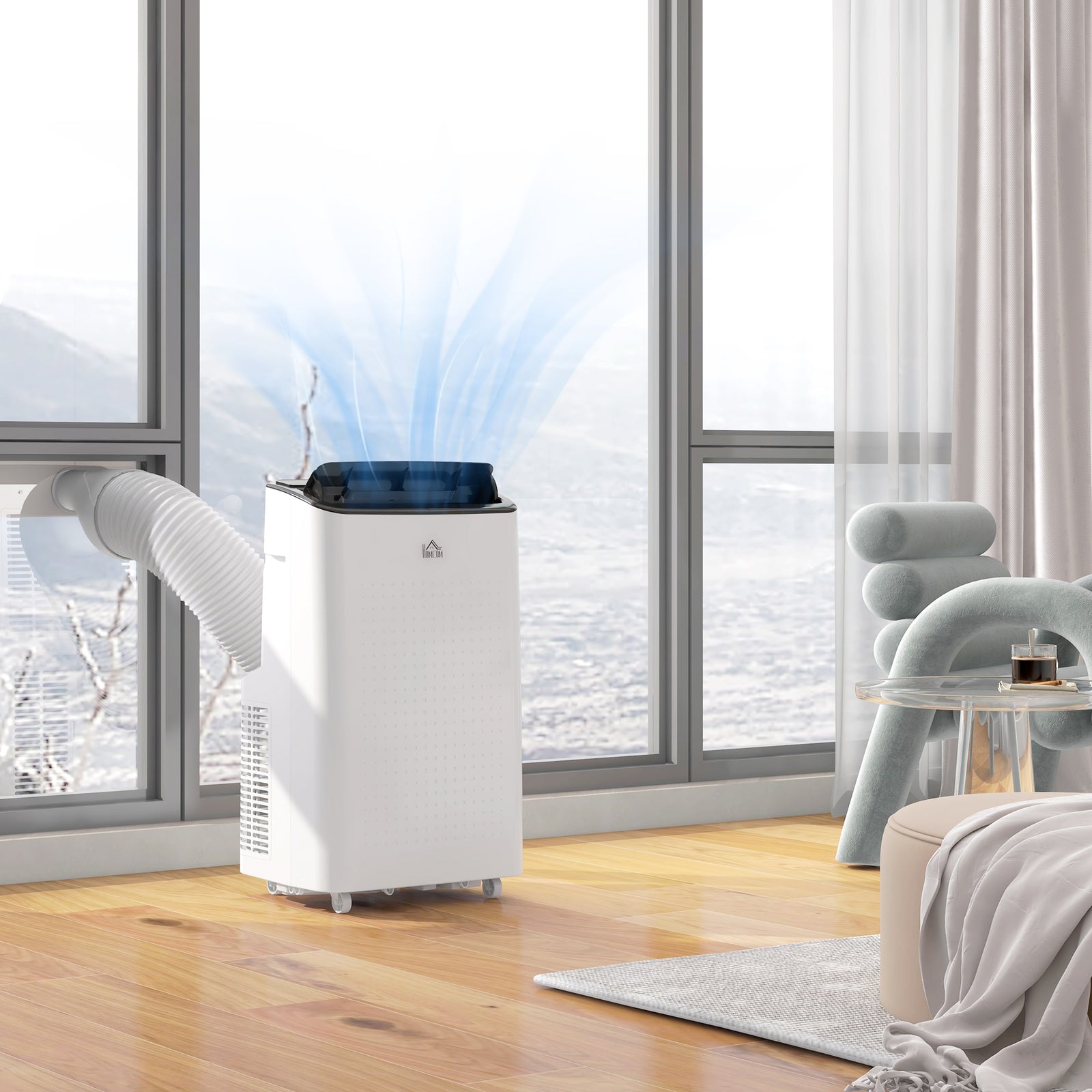 12000 Btu Portable Air Conditioner Unit With Wifi Smart App