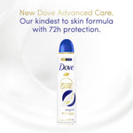 Advanced Care Anti-perspirant Deodorant Spray Original, 6x 200ml | White