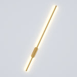 Modern Gold Aluminium Linear Led Wall Lighting Fixture 100cm | Warm