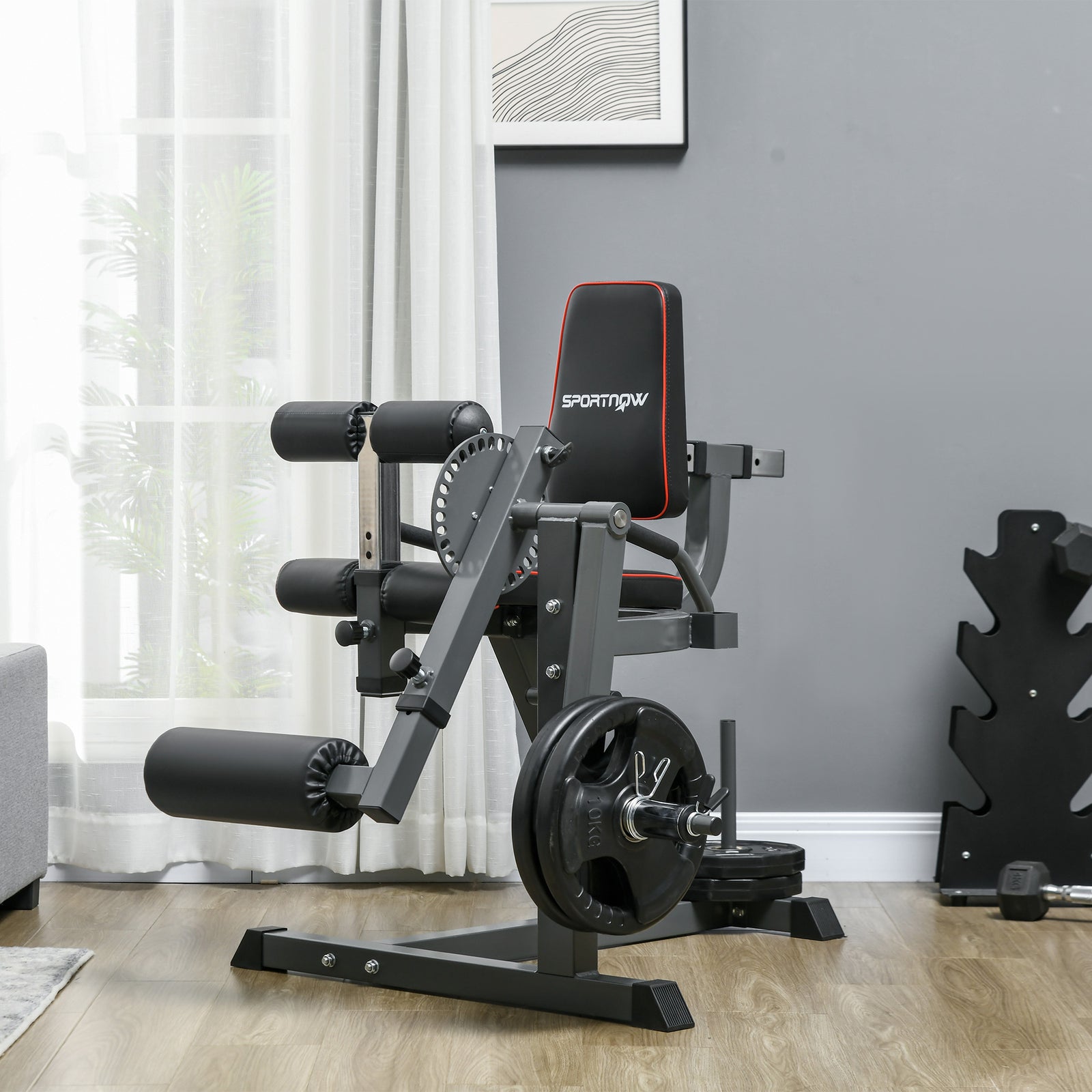 Seated Leg Extension Machine